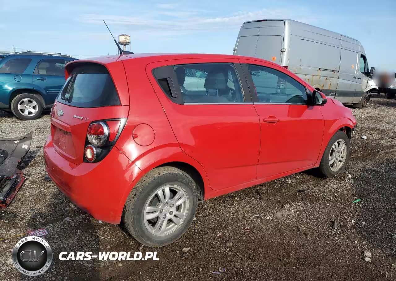 2012 Chevrolet Sonic Lt VIN:1G1JC6SHXC4139026 - 5