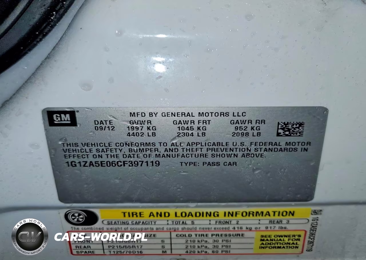 2012 Chevrolet Malibu Ls VIN:1G1ZA5E06CF397119 - 13
