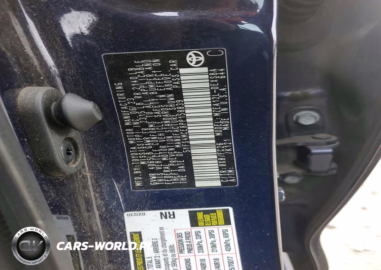 2023 Toyota Corolla Se VIN:5YFS4MCE8PP158839 - 12