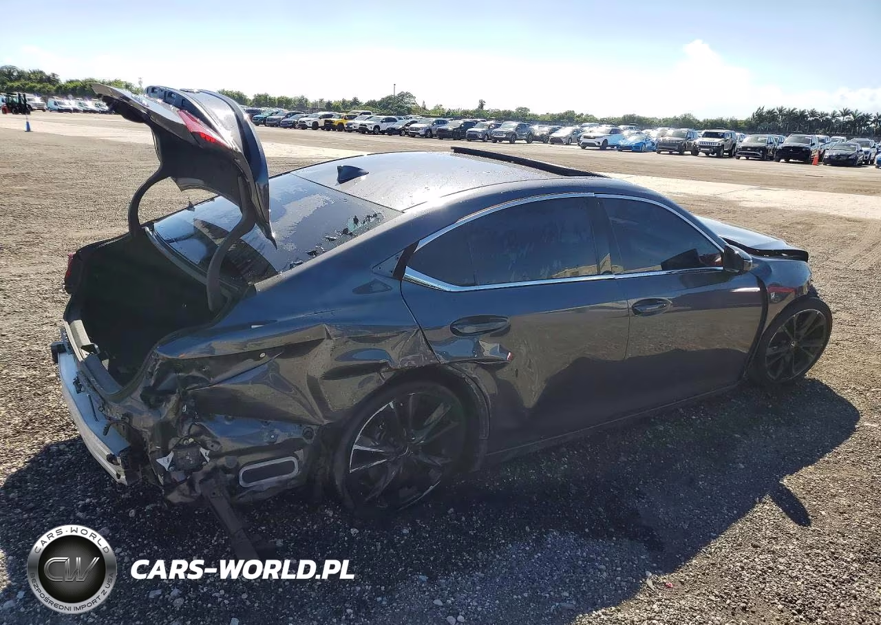 2022 Lexus Es 350 F Sport VIN:58AGZ1B14NU124924 - 3