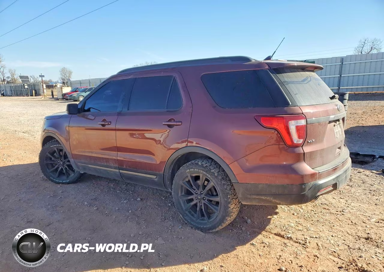 2018 Ford Explorer Xlt VIN:1FM5K8D89JGA53802 - 2