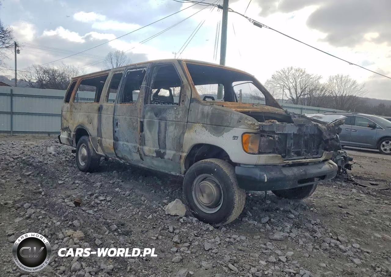 2001 Ford Econoline E350 Super Duty Wagon VIN:1FBSS31L91HA85134 - 4