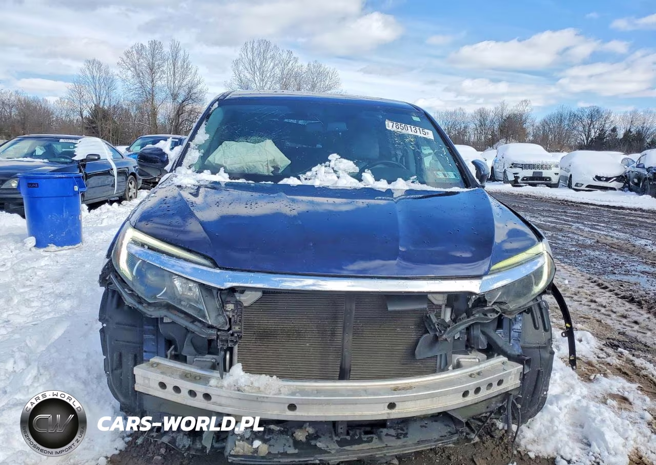 2017 Honda Pilot Exl VIN:5FNYF6H57HB100517 - 5
