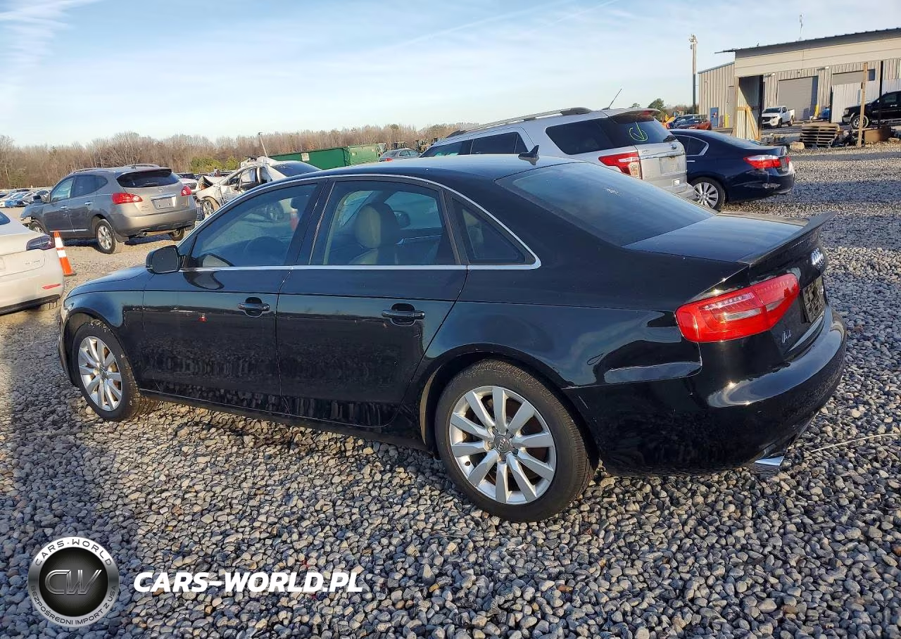 2013 Audi A4 Premium VIN:WAUAFAFL9DN030551 - 2