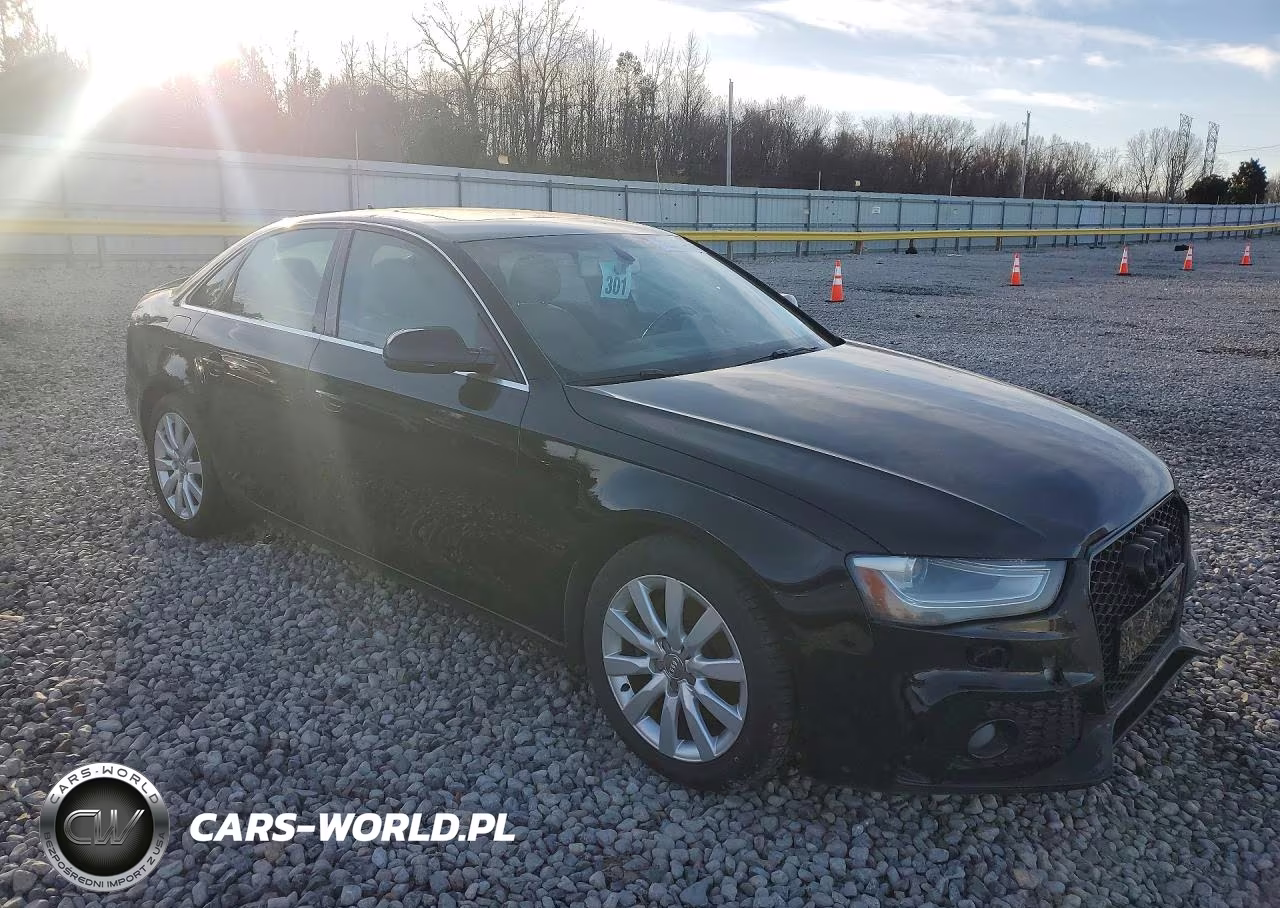 2013 Audi A4 Premium VIN:WAUAFAFL9DN030551 - 4