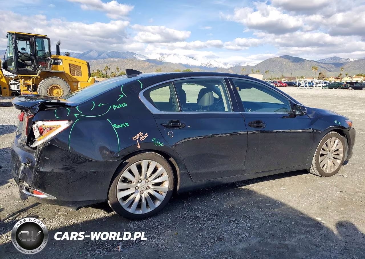 2014 Acura Rlx Tech-Audio VIN:JH4KC1F78EC001766 - 3
