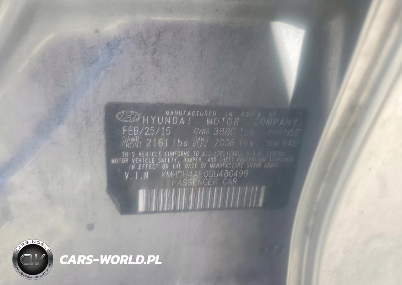2016 Hyundai Elantra Se VIN:KMHDH4AE0GU480499 - 13