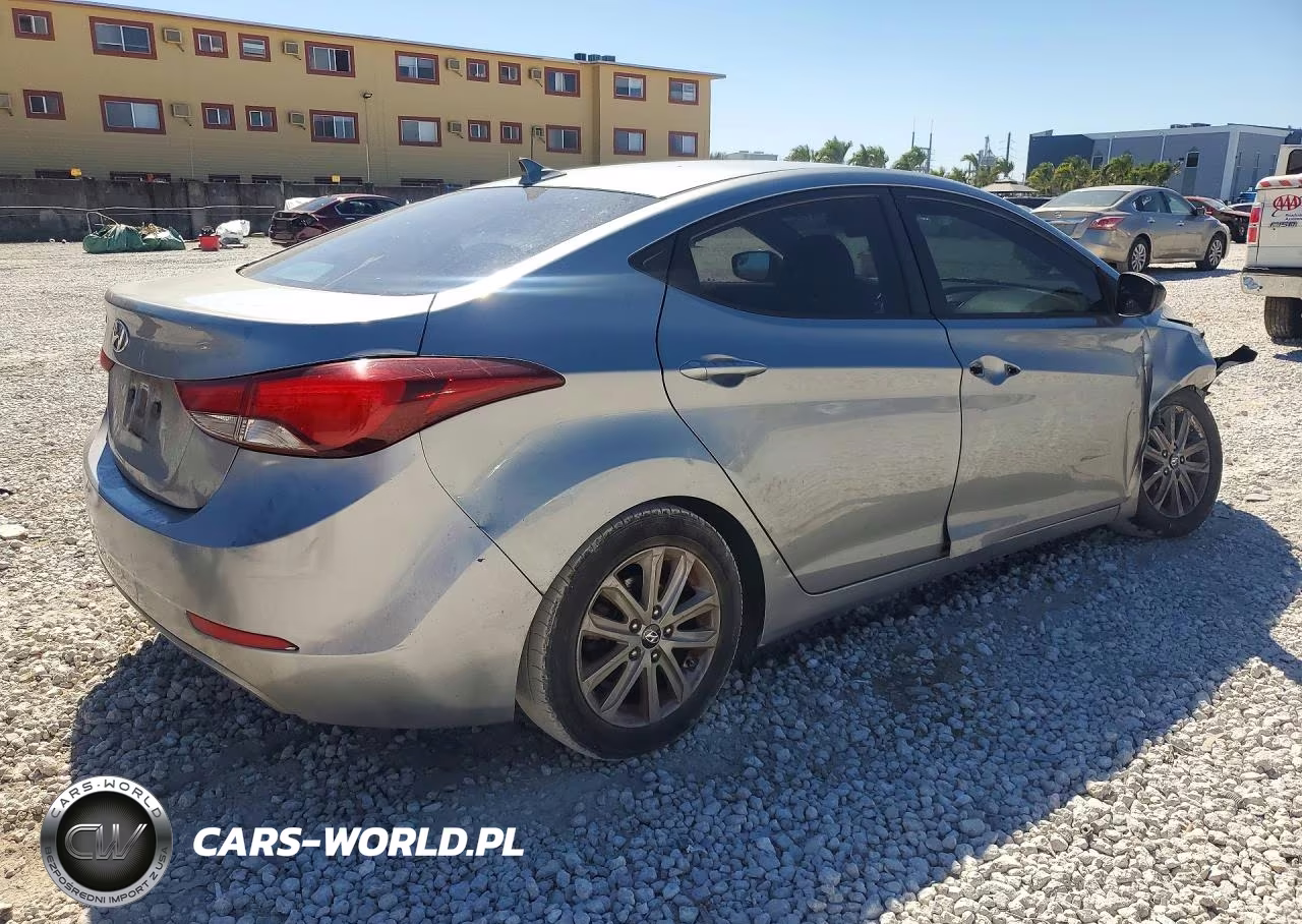 2016 Hyundai Elantra Se VIN:KMHDH4AE0GU480499 - 3