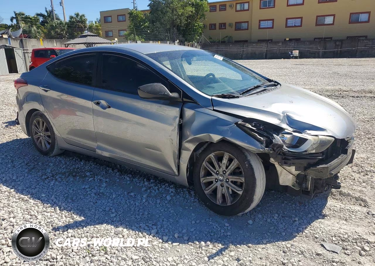 2016 Hyundai Elantra Se VIN:KMHDH4AE0GU480499 - 4