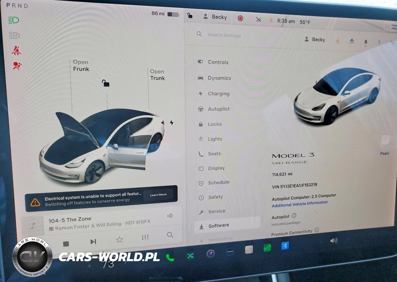 2018 Tesla Model 3 VIN:5YJ3E1EA1JF153219 - 9