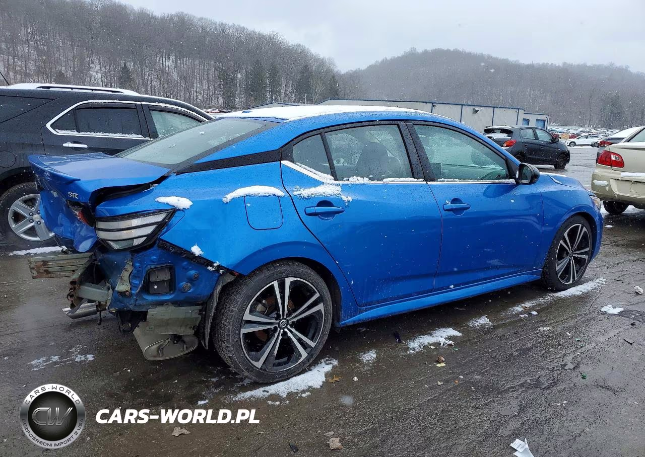 2020 Nissan Sentra Sr VIN:3N1AB8DV1LY291494 - 3
