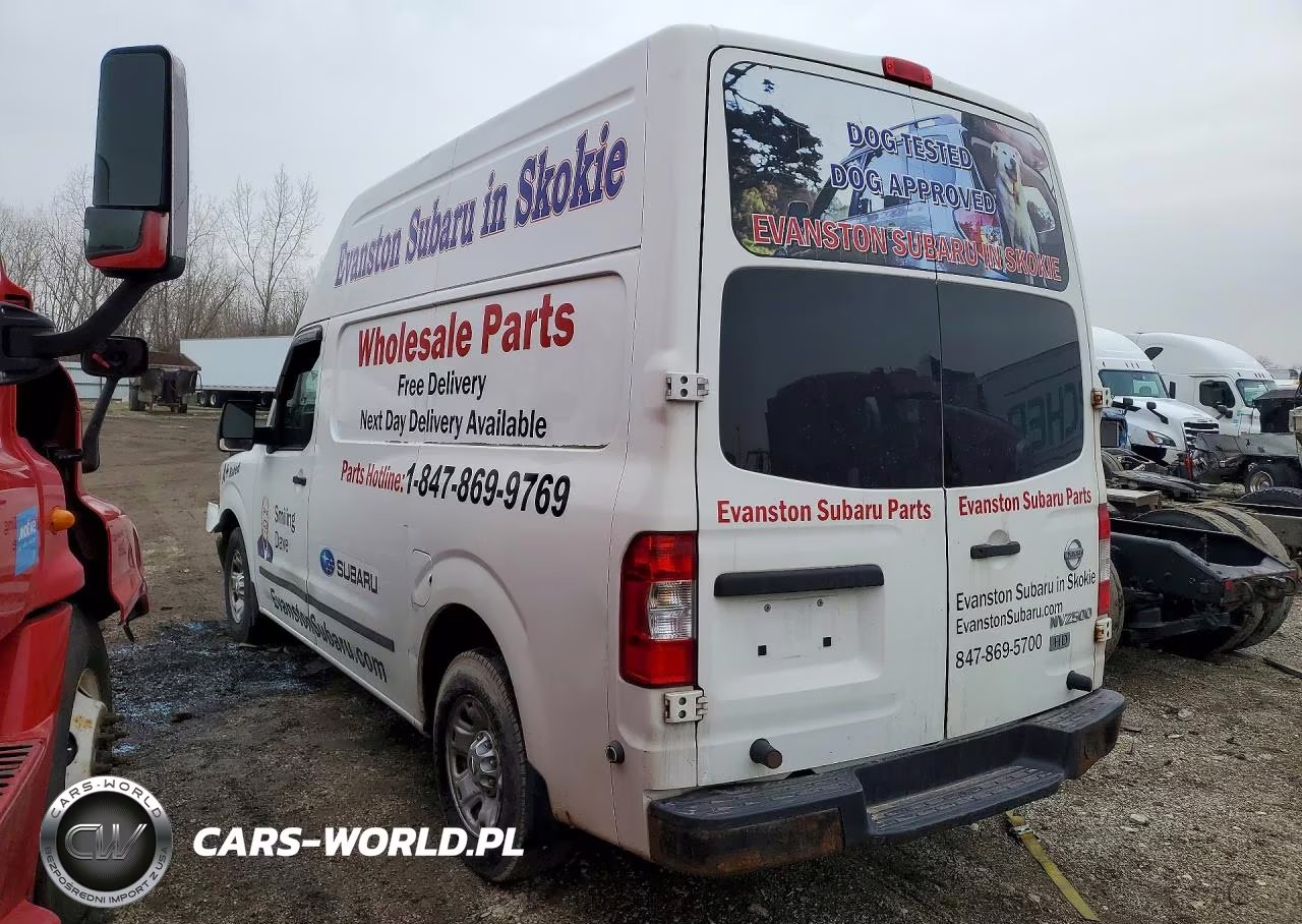 2012 Nissan Nv 2500 Hd S VIN:1N6AF0LY1CN108183 - 2