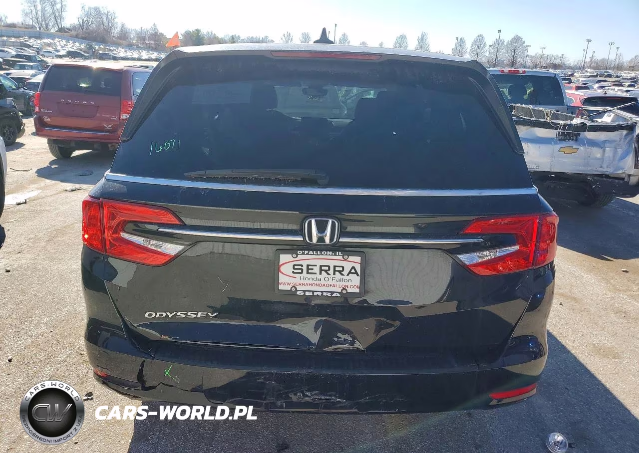 2022 Honda Odyssey Exl VIN:5FNRL6H71NB035609 - 6