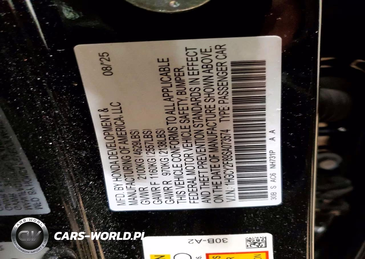 2025 Honda Accord Touring Hybrid VIN:1HGCY2F89SA073574 - 12