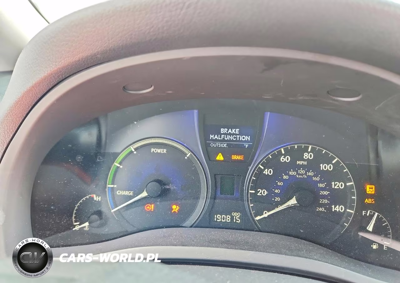 2012 Lexus Rx 450H VIN:JTJBC1BA4C2431359 - 9