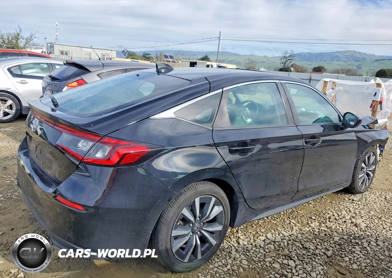 2022 Honda Civic Exl VIN:19XFL1H75NE010529 - 3