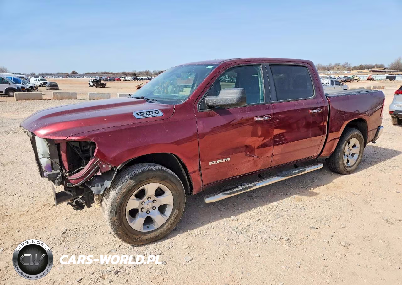 2019 Ram 1500 Big Horn-Lone Star VIN:1C6SRFFT2KN586782 - 1