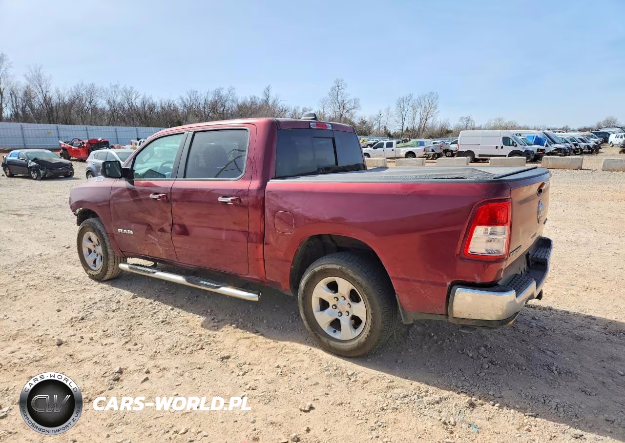 2019 Ram 1500 Big Horn-Lone Star VIN:1C6SRFFT2KN586782 - 2