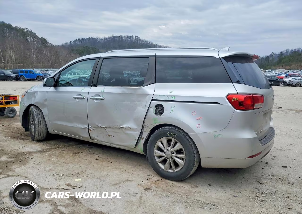 2016 Kia Sedona Lx VIN:KNDMB5C11G6195398 - 2