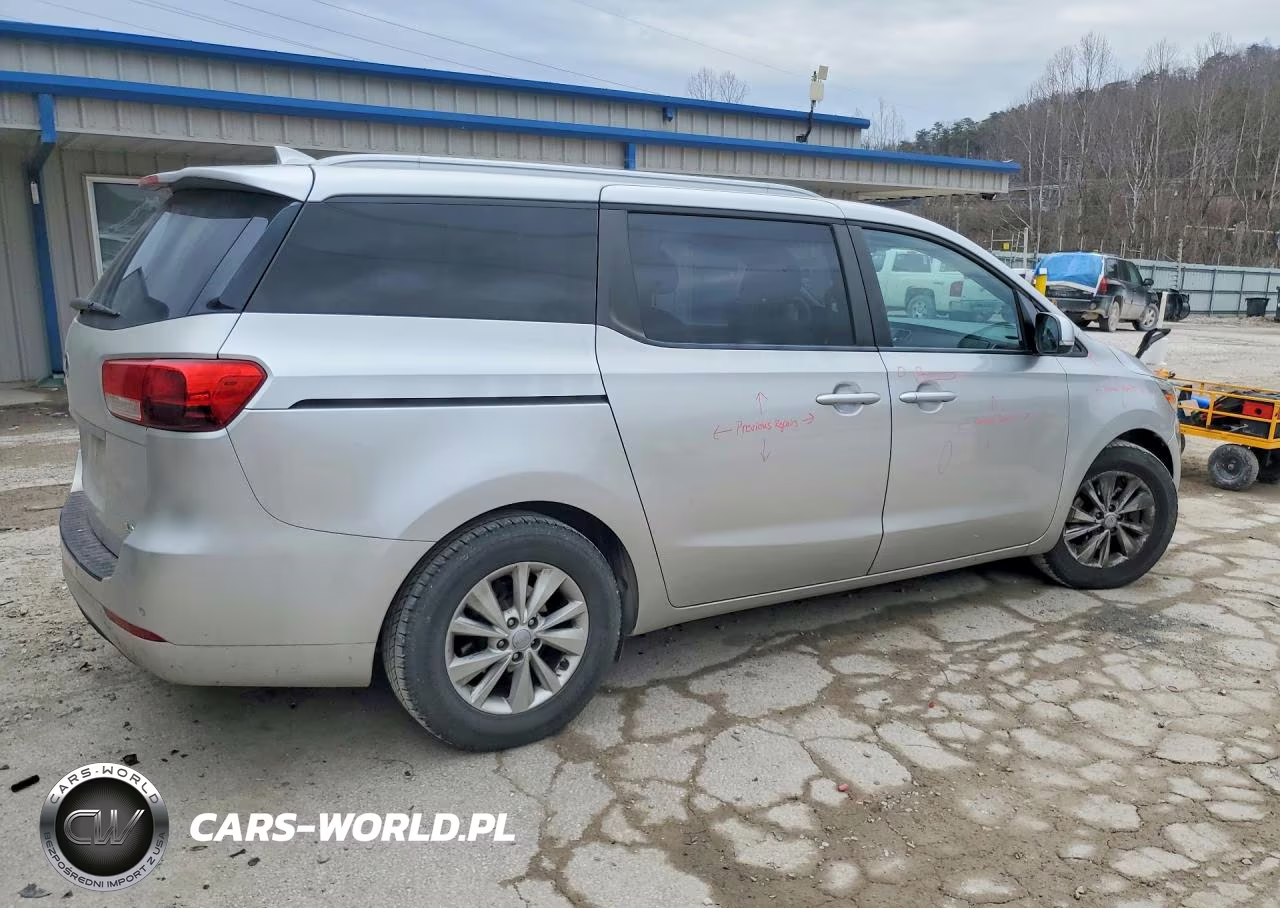 2016 Kia Sedona Lx VIN:KNDMB5C11G6195398 - 3