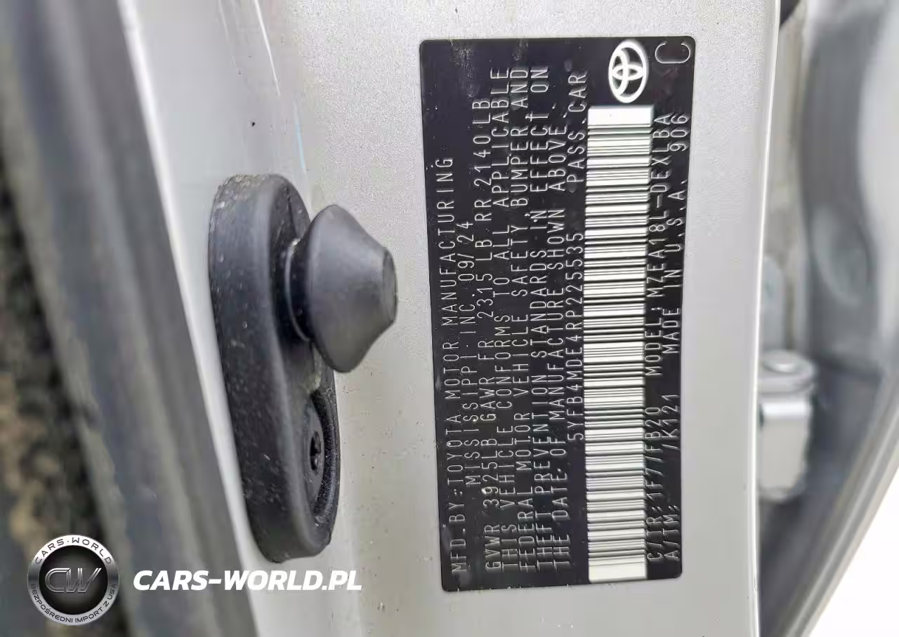 2024 Toyota Corolla Le VIN:5YFB4MDE4RP225535 - 12