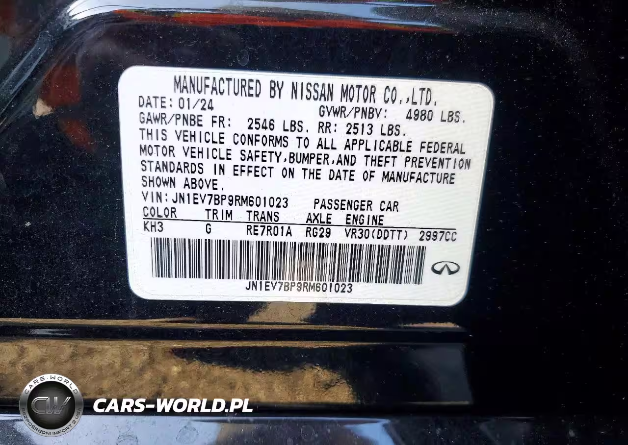 2024 Infiniti Q50 Luxe VIN:JN1EV7BP9RM601023 - 12