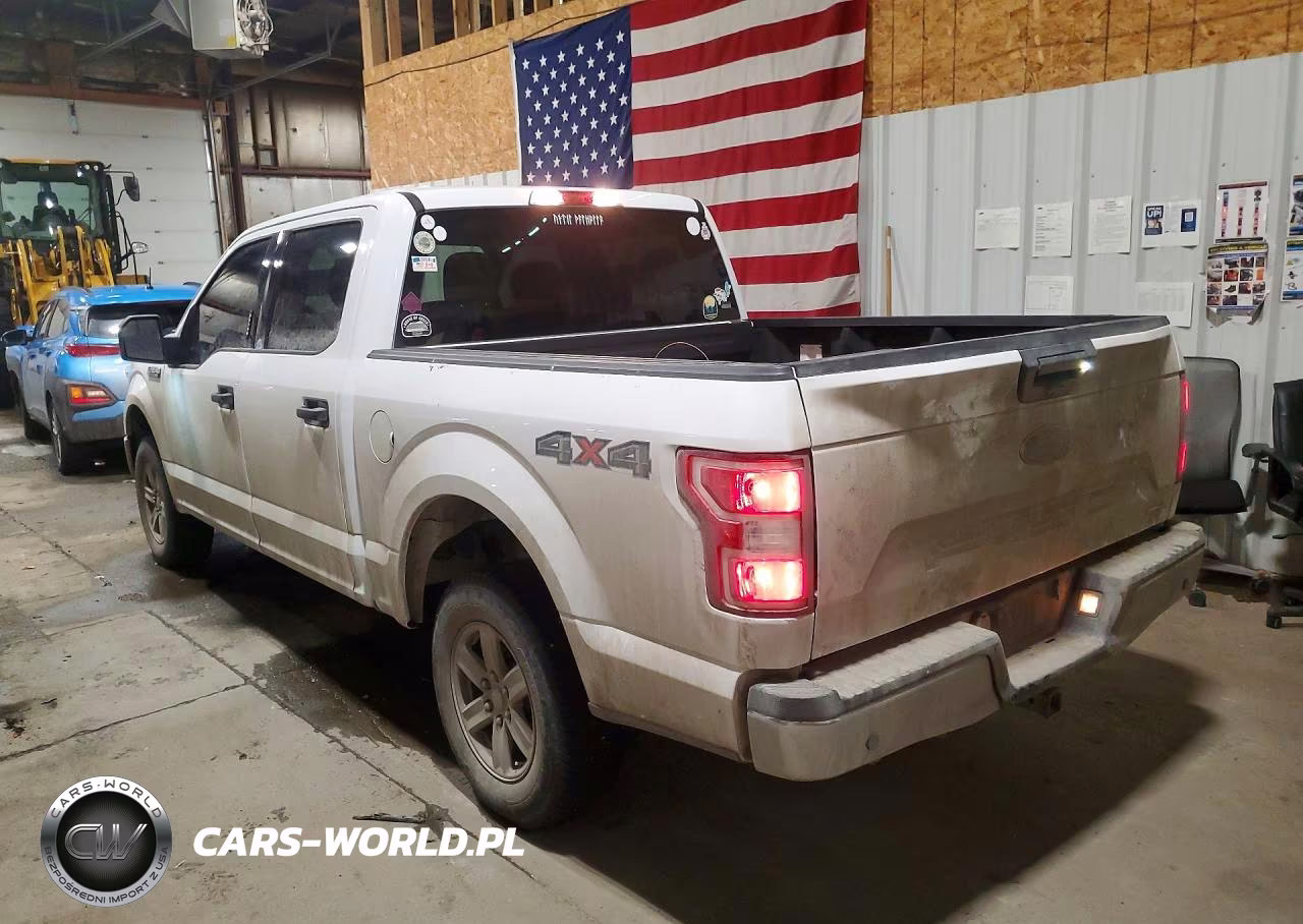 2019 Ford F150 Supercrew VIN:1FTEW1EP8KKC79544 - 2