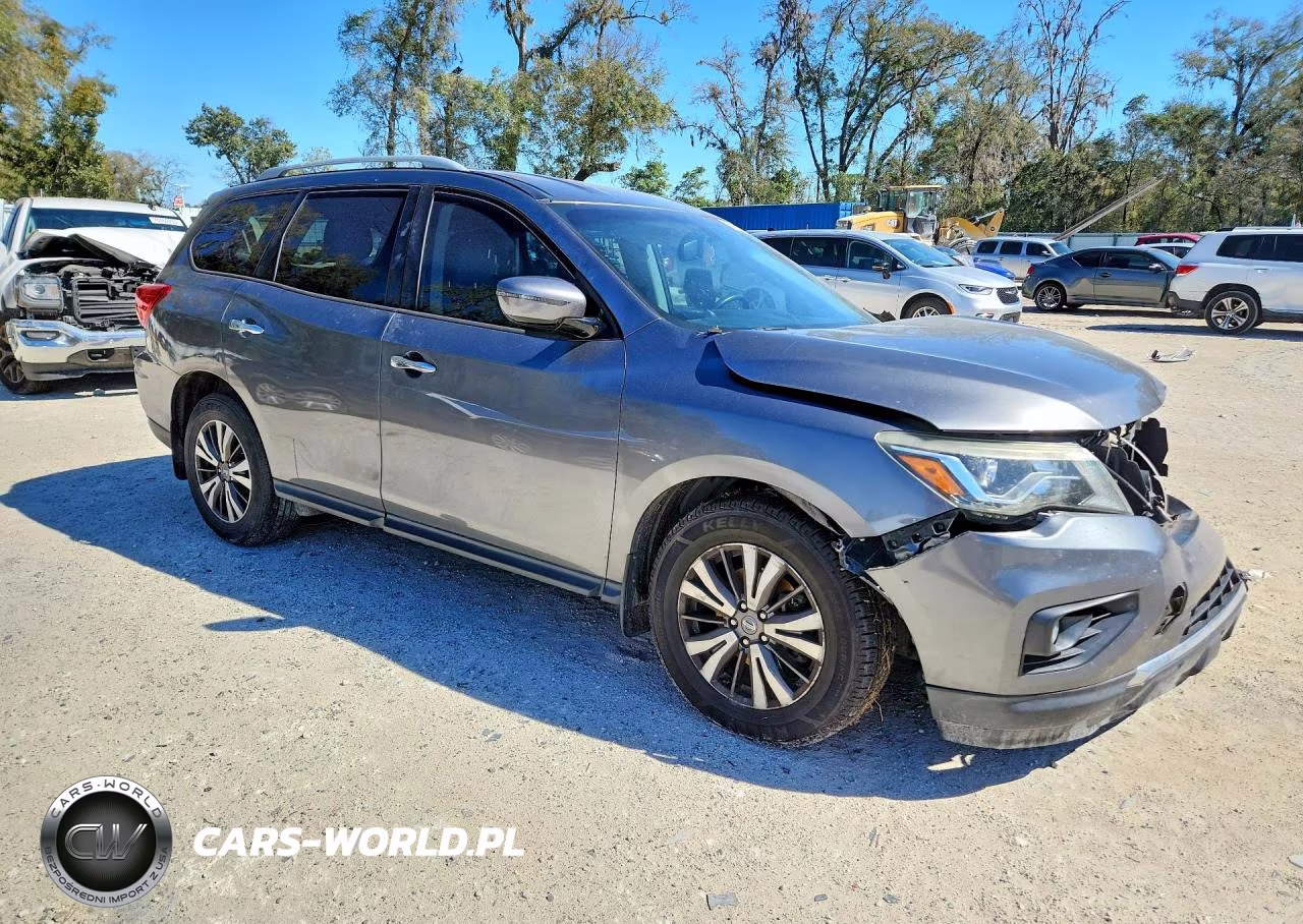 2017 Nissan Pathfinder Sv VIN:5N1DR2MN7HC647879 - 4