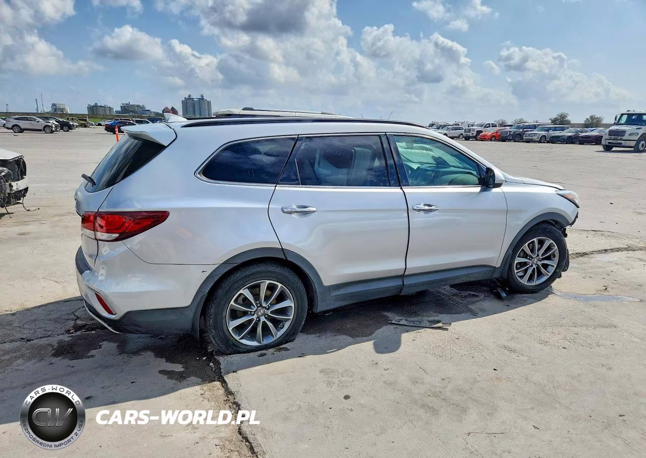 2017 Hyundai Santa Fe Se VIN:KM8SM4HF7HU255368 - 3