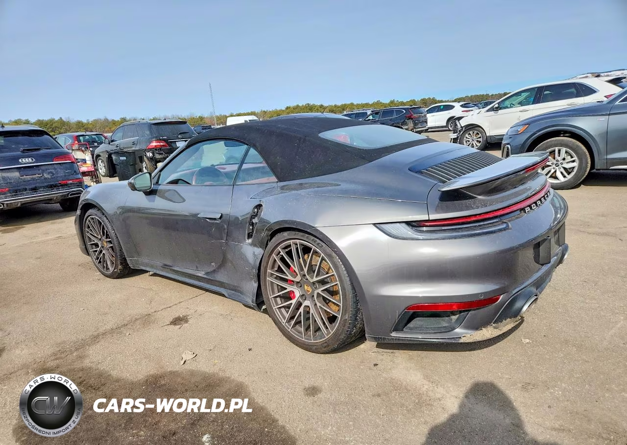 2021 Porsche 911 Turbo VIN:WP0CD2A95MS263718 - 2