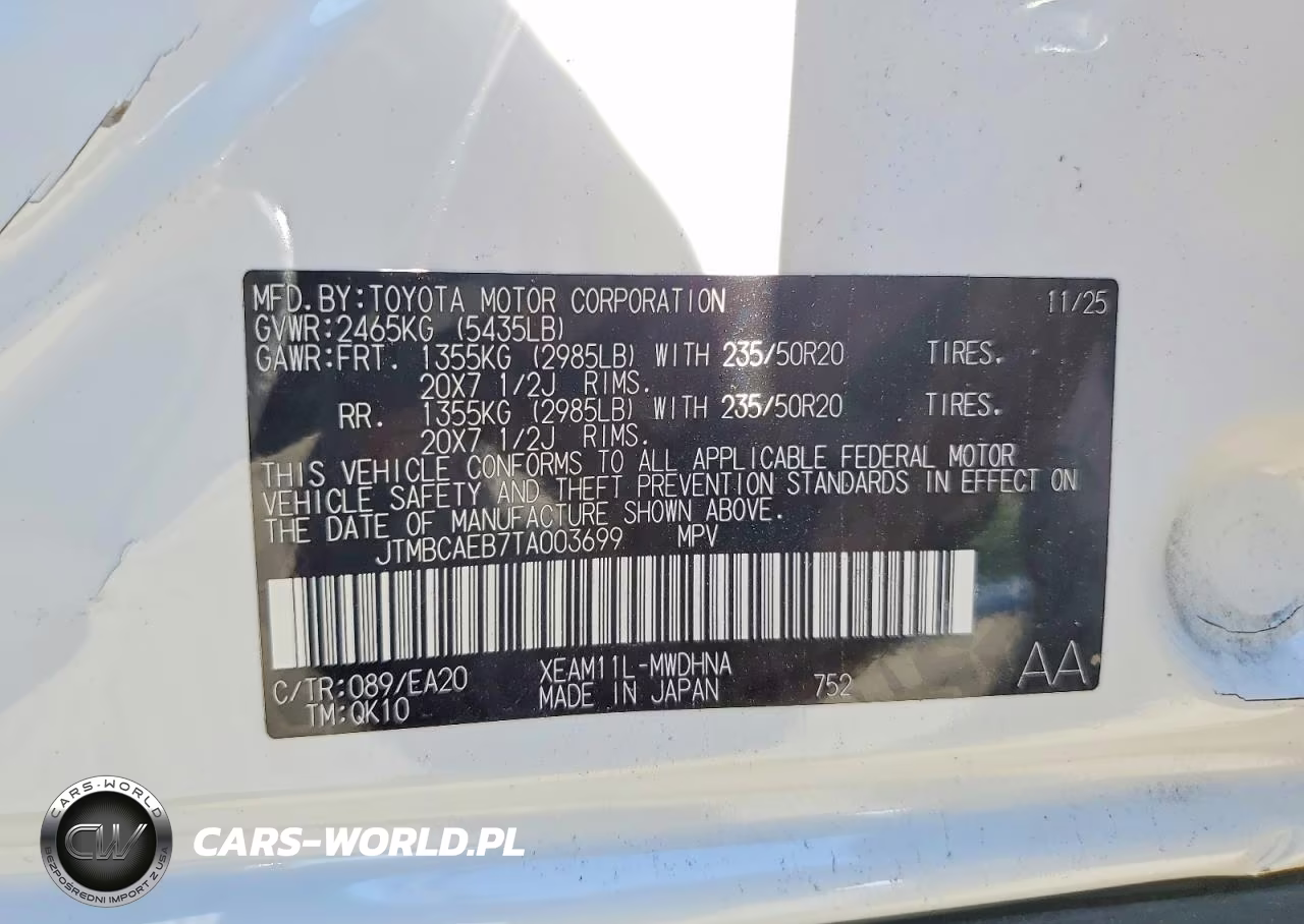 2026 Toyota Bz Limited VIN:JTMBCAEB7TA003699 - 13
