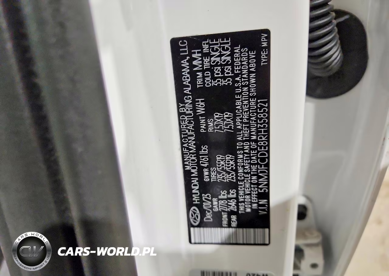 2024 Hyundai Tucson Sel VIN:5NMJFCDE8RH358521 - 13