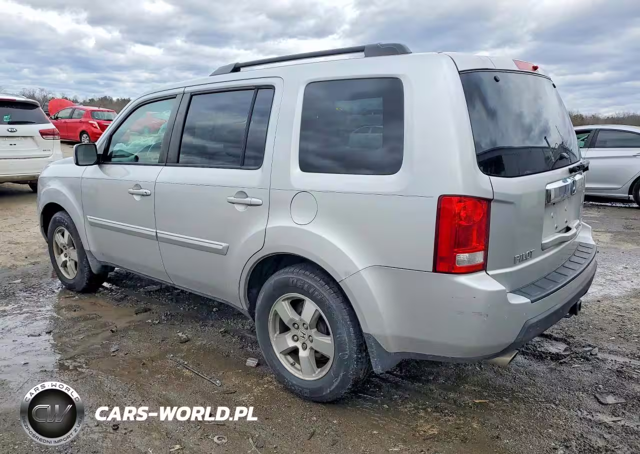 2009 Honda Pilot Exl VIN:5FNYF48529B048512 - 2