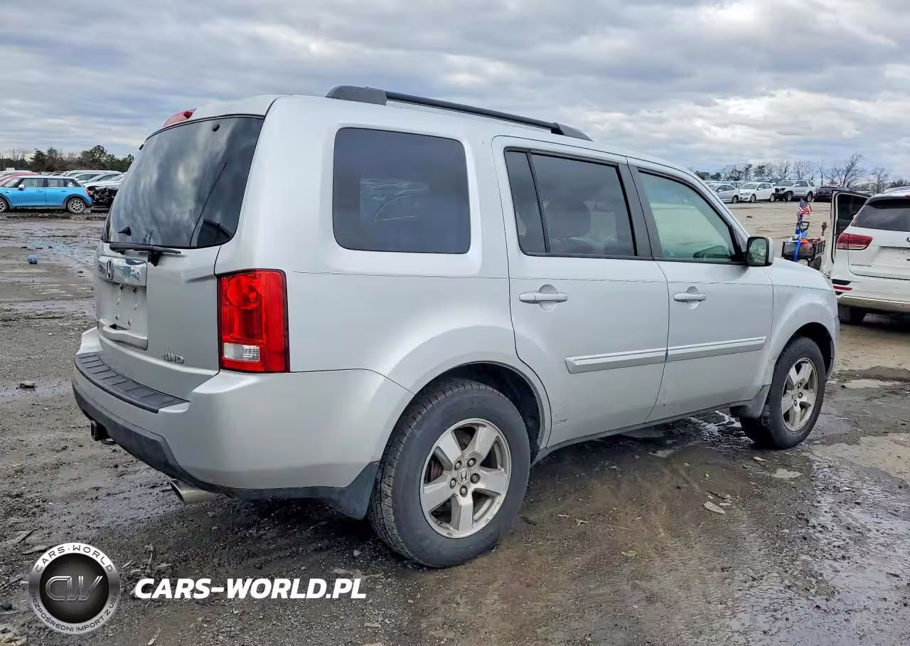 2009 Honda Pilot Exl VIN:5FNYF48529B048512 - 3