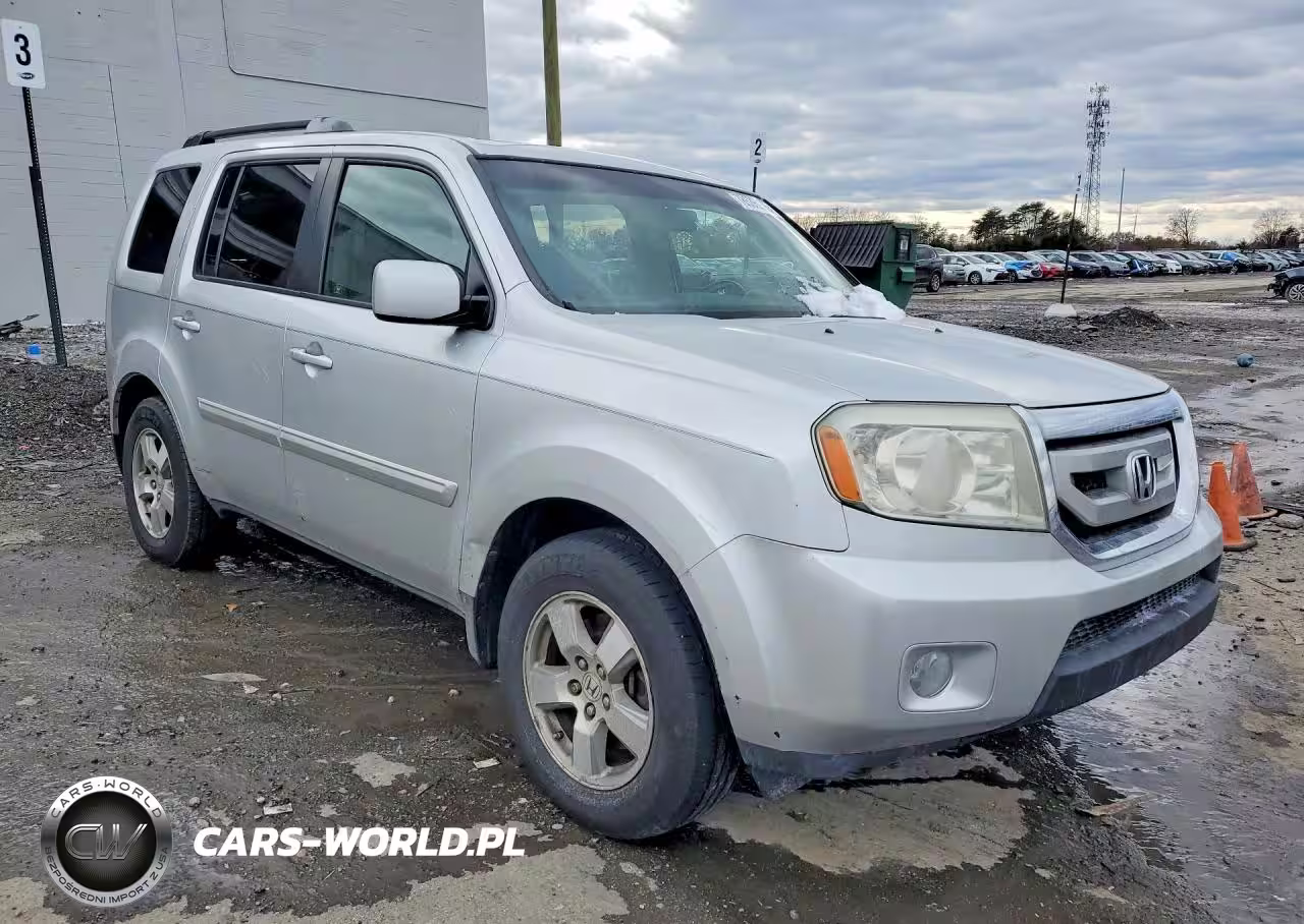 2009 Honda Pilot Exl VIN:5FNYF48529B048512 - 4