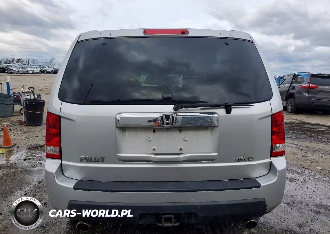 2009 Honda Pilot Exl VIN:5FNYF48529B048512 - 6