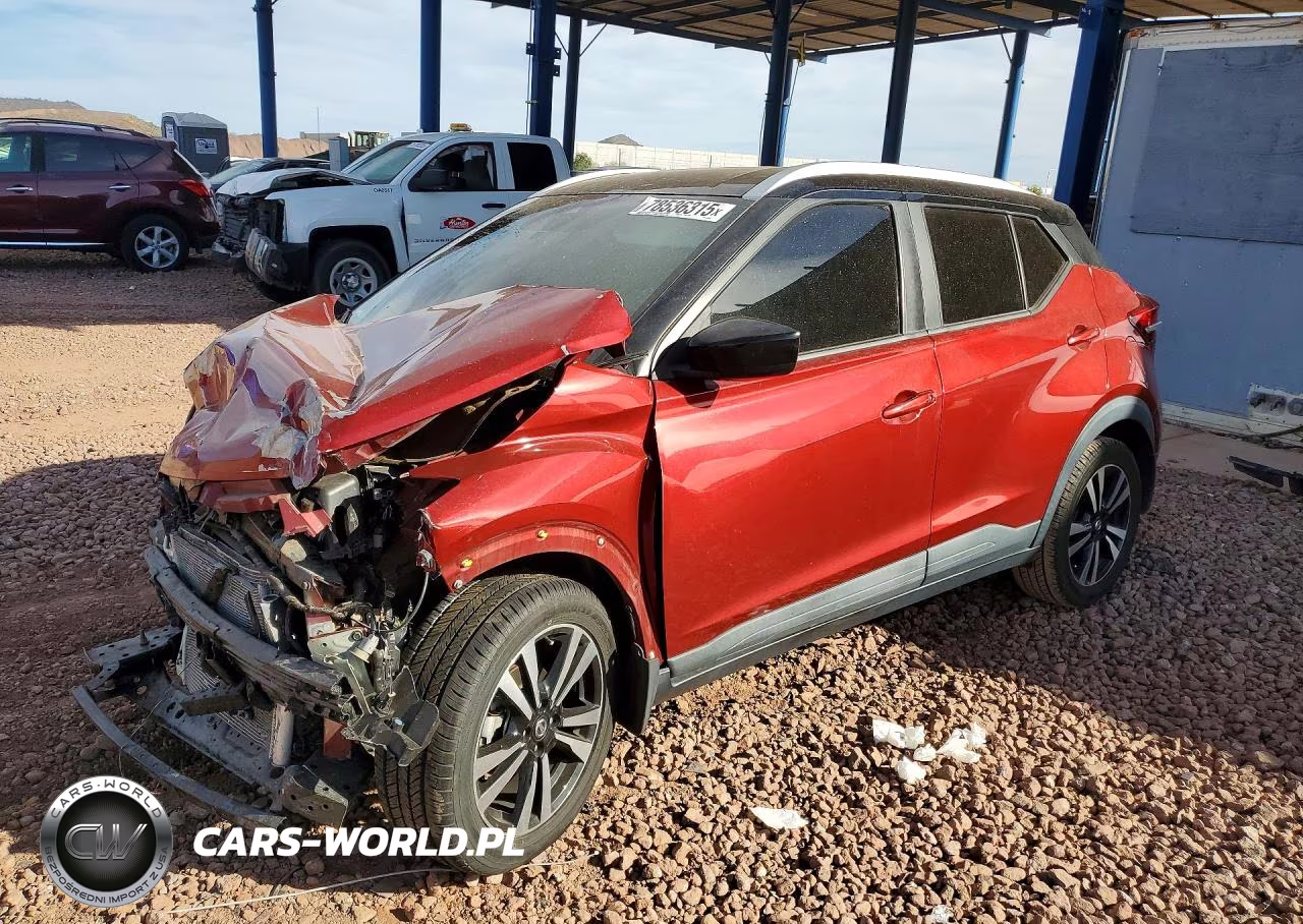 2020 Nissan Kicks Sv VIN:3N1CP5CV5LL543402 - 1