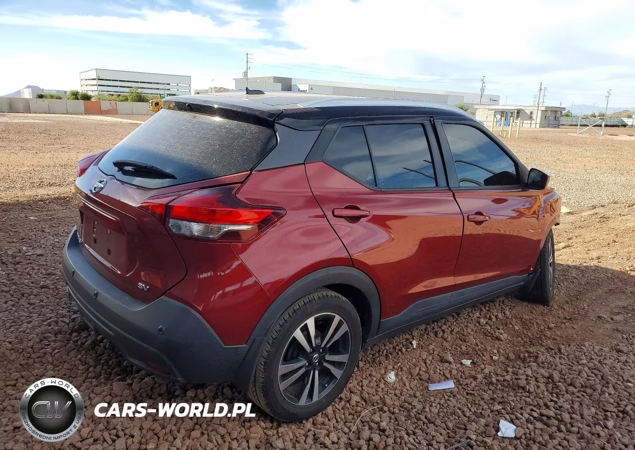 2020 Nissan Kicks Sv VIN:3N1CP5CV5LL543402 - 3