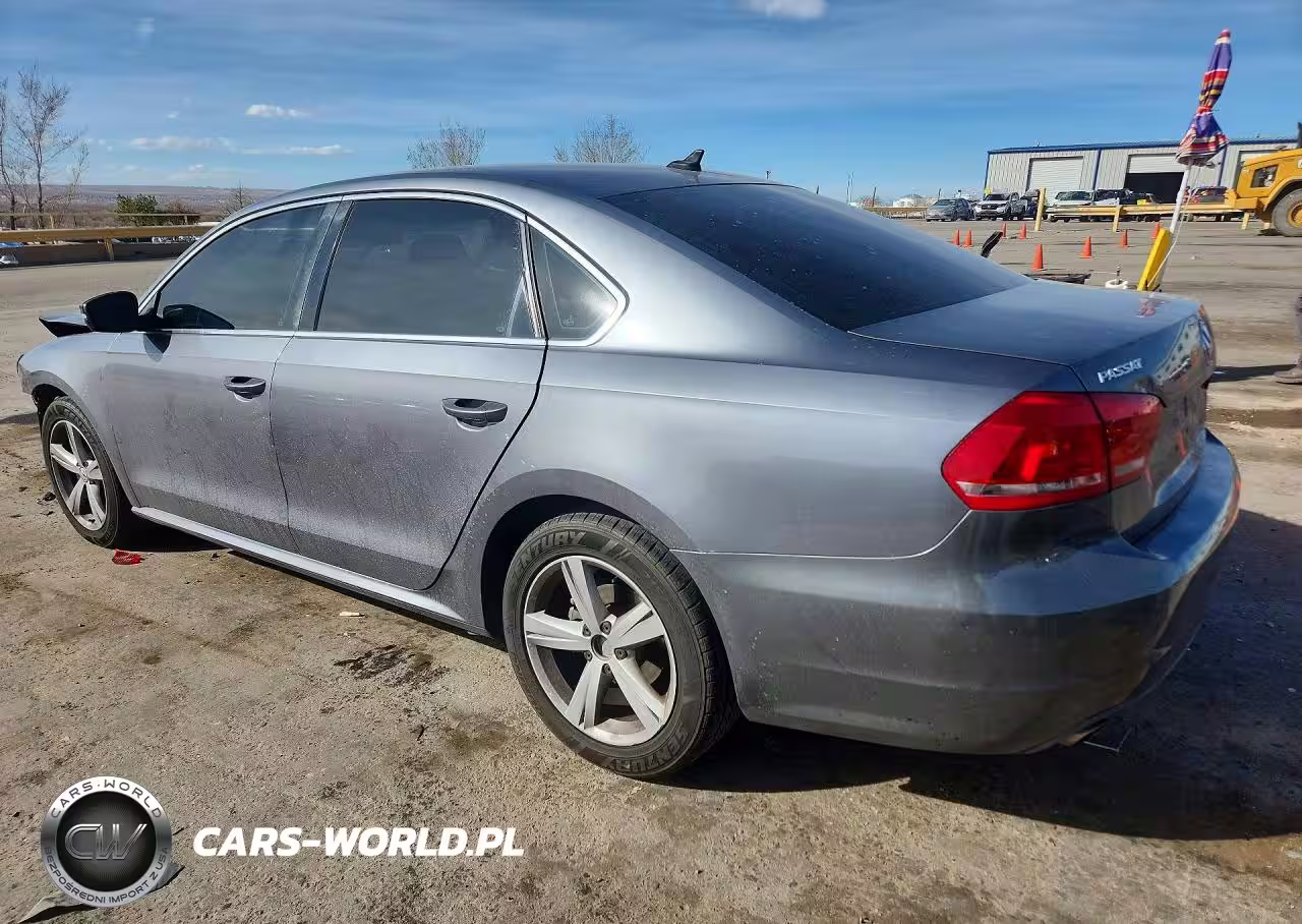2013 Volkswagen Passat Se VIN:1VWBP7A30DC026928 - 2