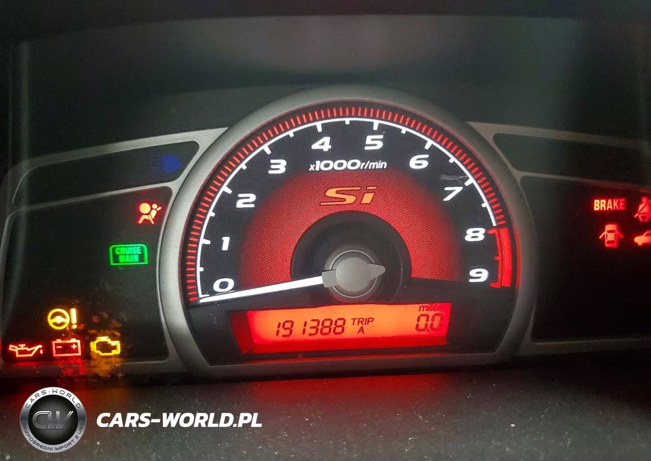 2006 Honda Civic Si VIN:2HGFG21536H700886 - 9