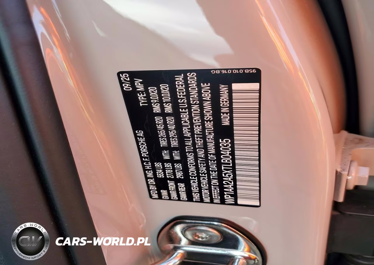 2026 Porsche Macan Base VIN:WP1AA2A5XTLB04035 - 13
