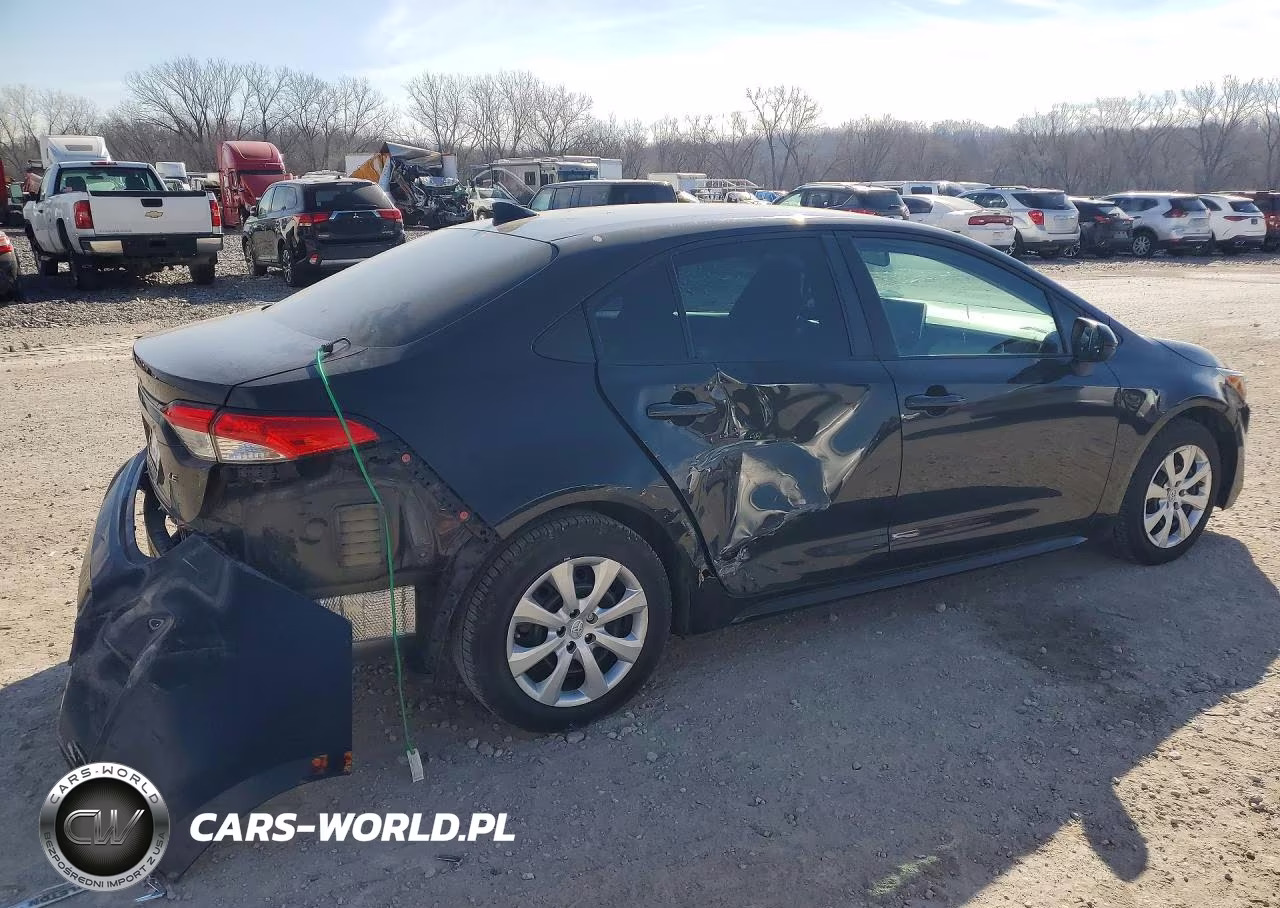 2021 Toyota Corolla Le VIN:5YFEPMAE7MP259728 - 3