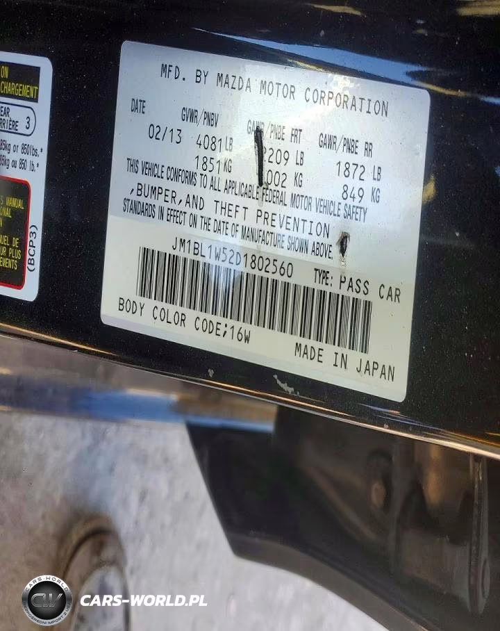 2013 Mazda 3 S VIN:JM1BL1W52D1802560 - 12