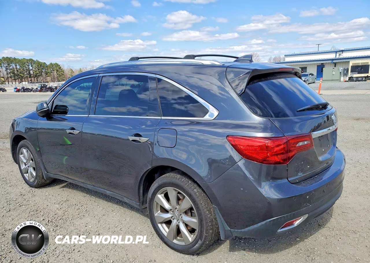 2014 Acura Mdx Advance VIN:5FRYD4H86EB038378 - 2