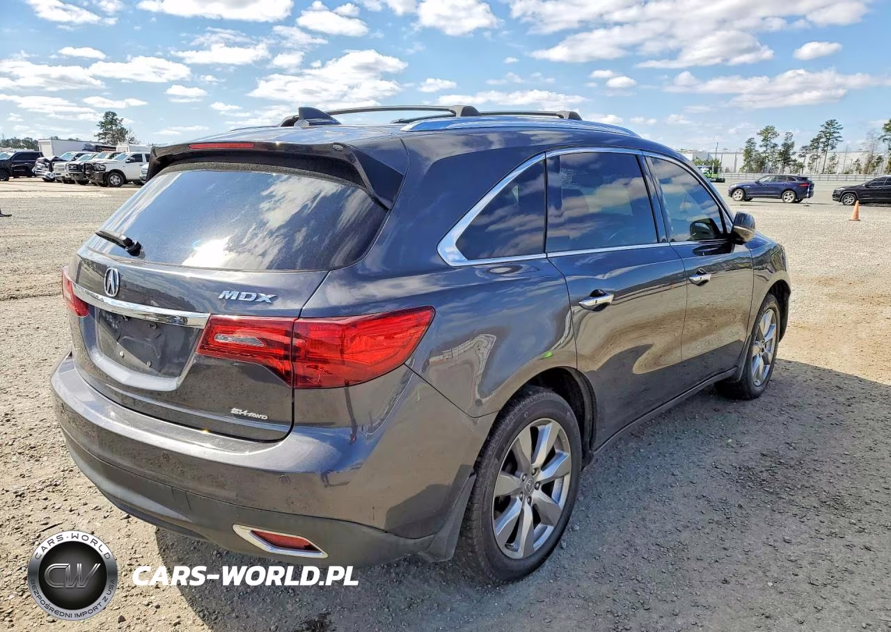2014 Acura Mdx Advance VIN:5FRYD4H86EB038378 - 3