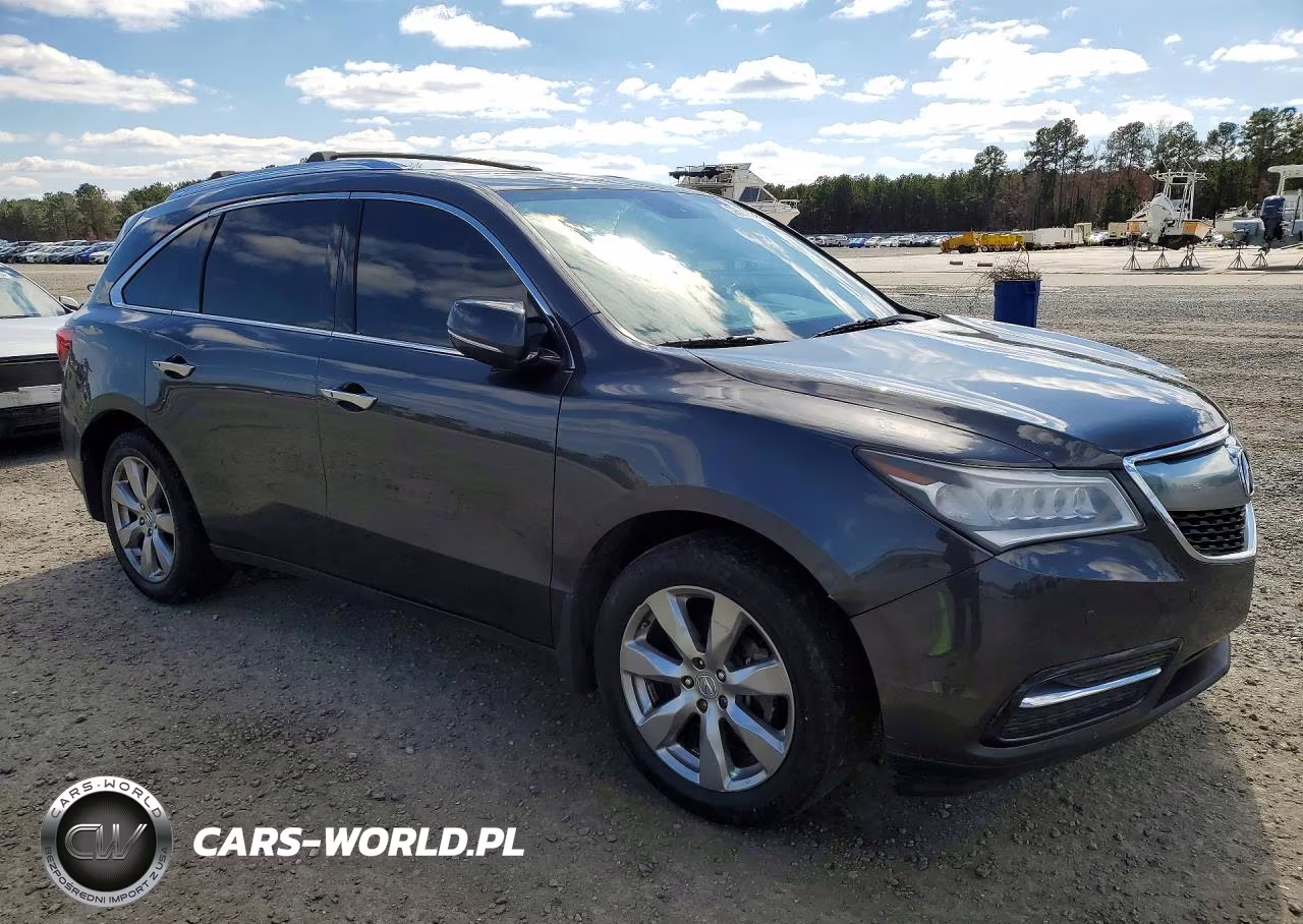 2014 Acura Mdx Advance VIN:5FRYD4H86EB038378 - 4