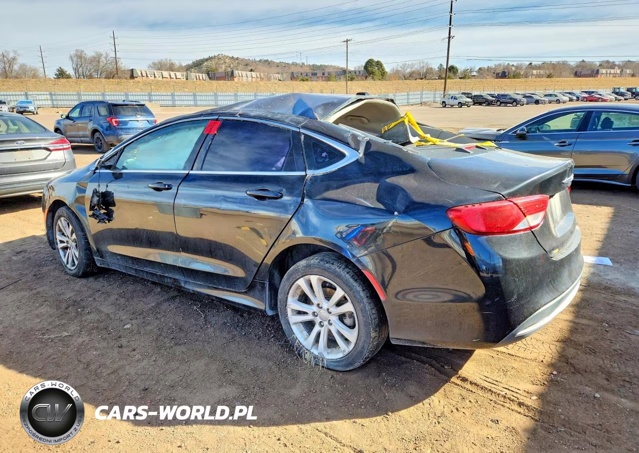 2015 Chrysler 200 Limited VIN:1C3CCCAB6FN602326 - 2
