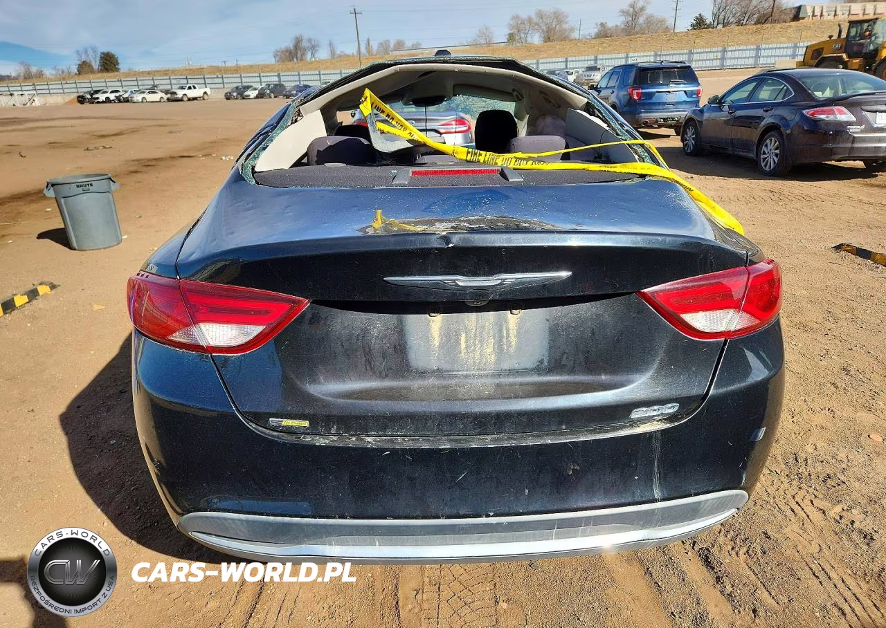 2015 Chrysler 200 Limited VIN:1C3CCCAB6FN602326 - 6