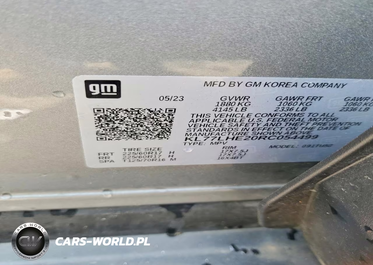 2024 Chevrolet Trax 1Lt VIN:KL77LHE20RC054499 - 13