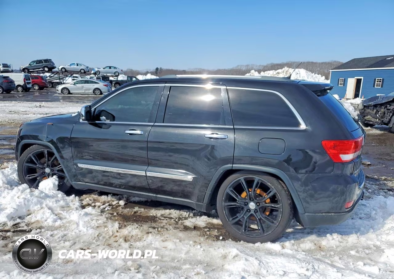 2012 Jeep Grand Cherokee Overland VIN:1C4RJFCT9CC297642 - 2